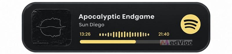 StreamSpell Music Widget | Spotify Overlays for OBS