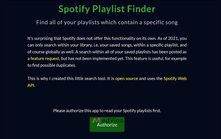 click Authorize Raccoon | Spotify Playlist Finders