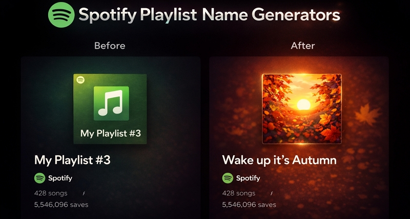 top 7 | Spotify Playlist Name Generators