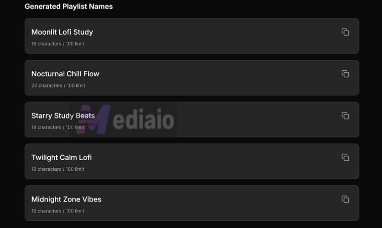 hit Generate Names | Spotify Playlist Name Generators