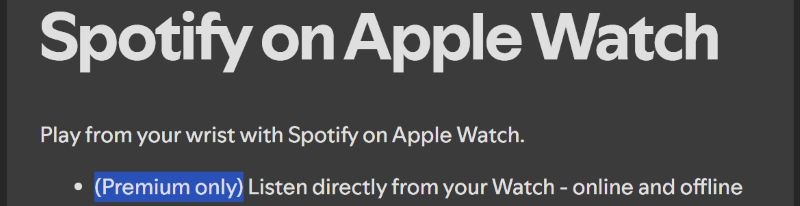 Spotify Premium | Download Spotify Songs on Apple Watch