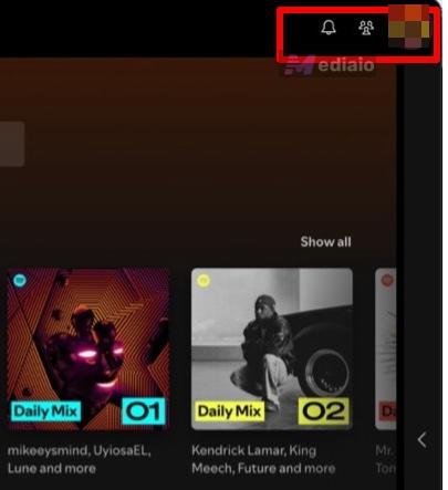 click profile | Why Is Spotify So Slow