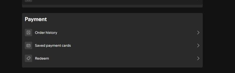 select Order history | Spotify Receipt