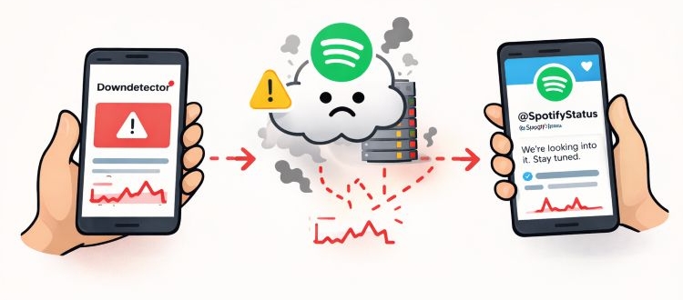check if Spotify is down | Spotify Search Not Working