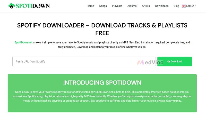 SpotiDown | Spotify Link to MP3