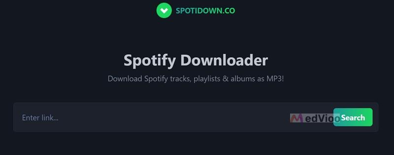 SpotiDown | Spotify Link to MP3