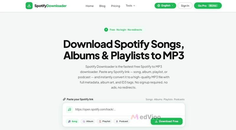 Spotify Downloader | Spotify Link to MP3