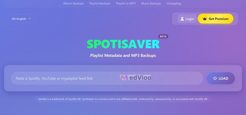 Spotisaver | Spotify Link to MP3