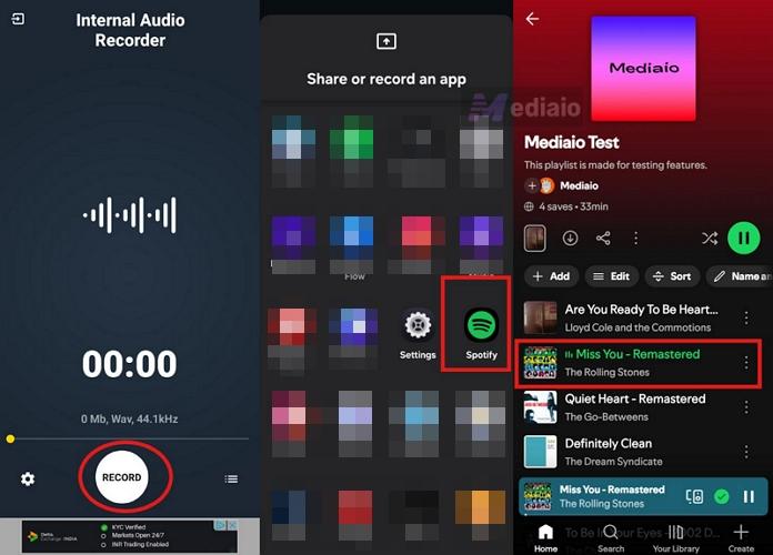 select Spotify | Spotify to WAV