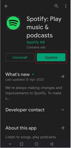 launch Google Play Store | Why Is Spotify So Slow