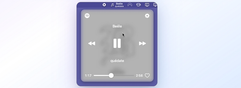 SpotMenu | Spotify Widgets for Mac
