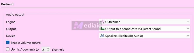 use WASAPI | Strawberry Music Player