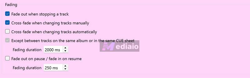 Gapless playback | Strawberry Music Player