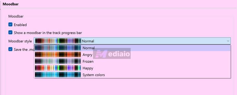 moodbar | Strawberry Music Player