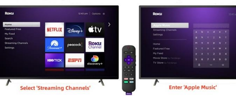 Streaming Channels | apple music on roku