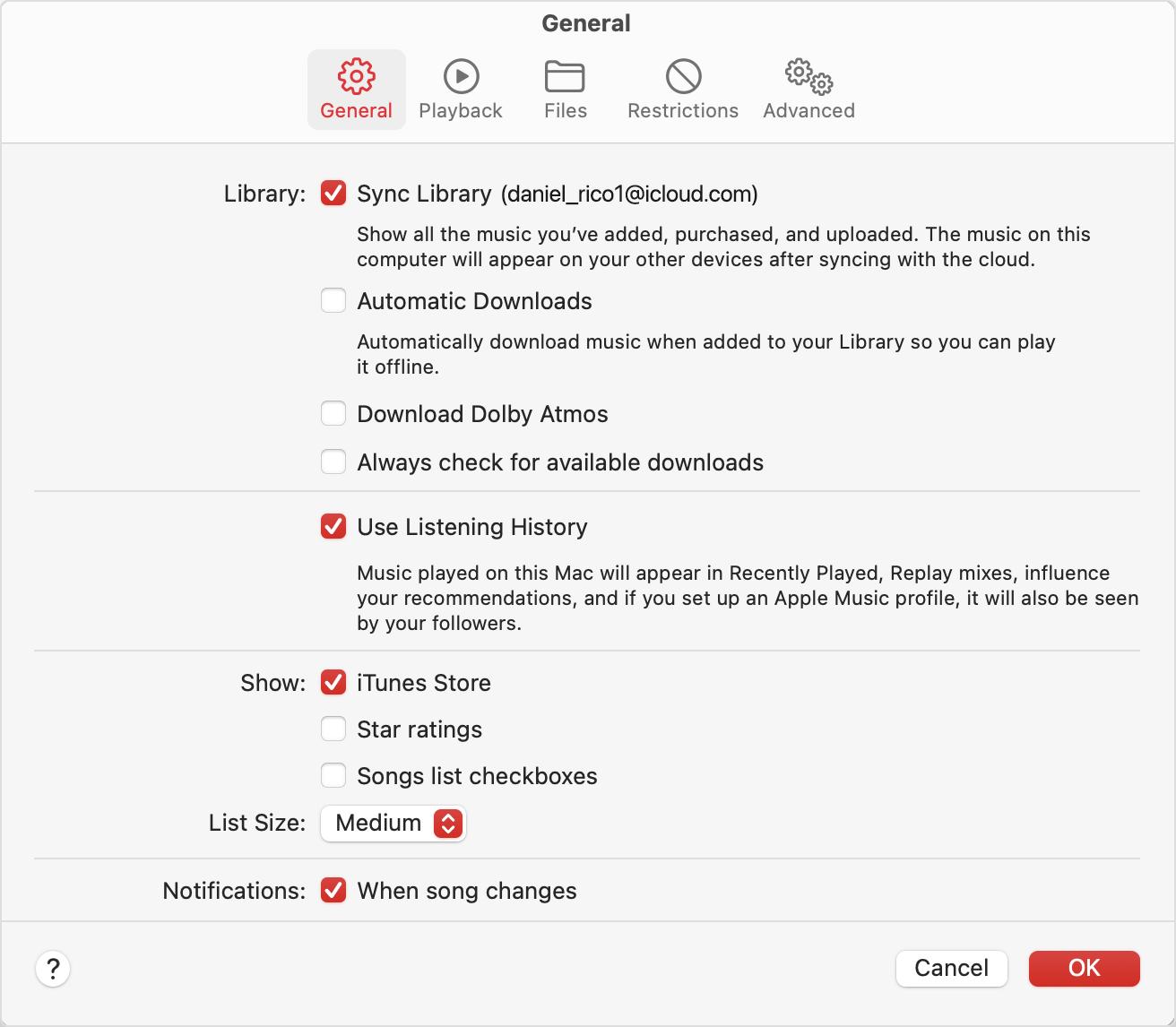 Find the Sync Library option mac | how to recover deleted playlist on apple music