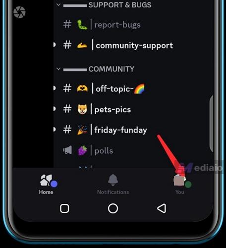 tap Profile | Stop Discord from Pausing Spotify