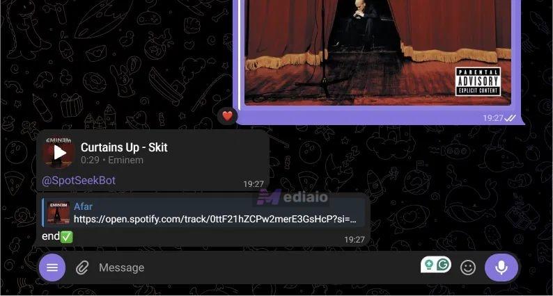 send links | Convert Spotify Playlist to MP3