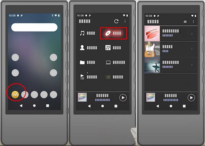 open music app | Transfer Music to MP3 Player