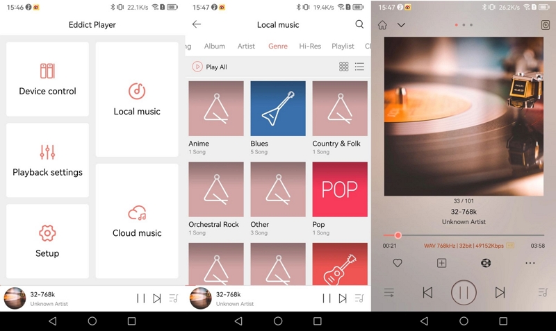 Eddict Player | Transfer Music to MP3 Player