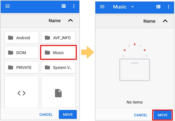 tap Paste | Transfer Music to MP3 Player