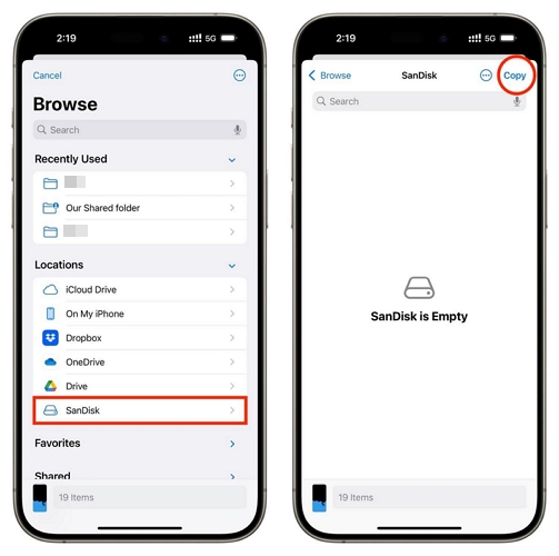 tap Copy | Transfer Music to MP3 Player