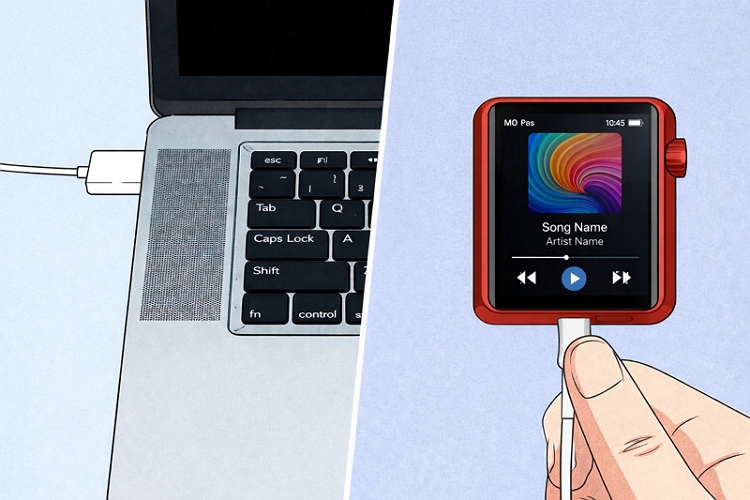 open Finder | Transfer Music to MP3 Player