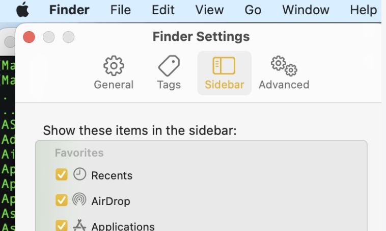 show external volumes | Transfer Music to MP3 Player