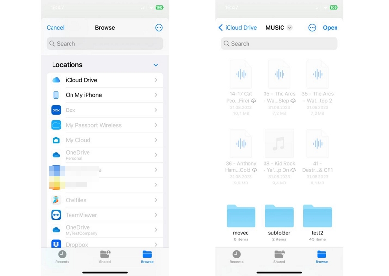 switch to Browse | Transfer Music from PC to iPhone Without iTunes