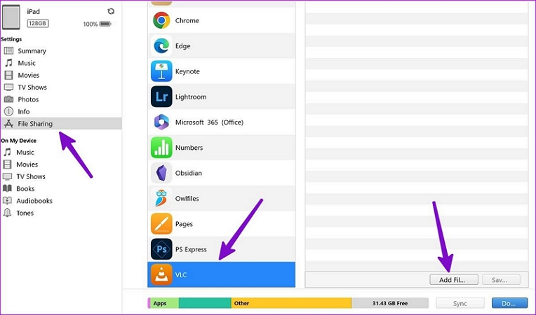 click Add | Transfer Music from PC to iPhone Without iTunes