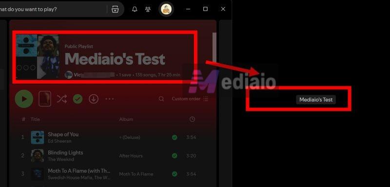 rename shortcut | Transfer Spotify Playlist to Another Spotify Account