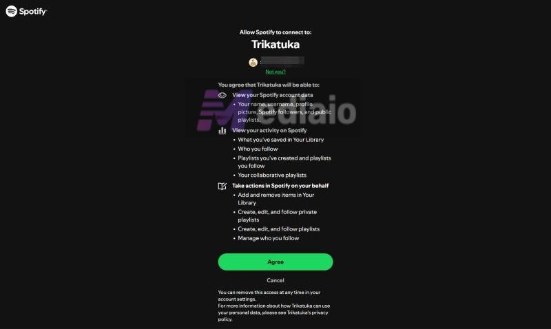 read Spotify library content | Transfer Spotify Playlist to Another Spotify Account
