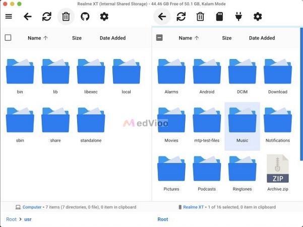 Android phone storage