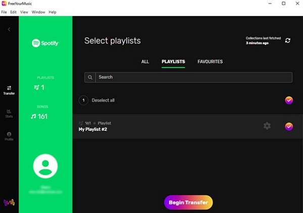 freeyourmusic 2 | transfer spotify playlists to amazon music