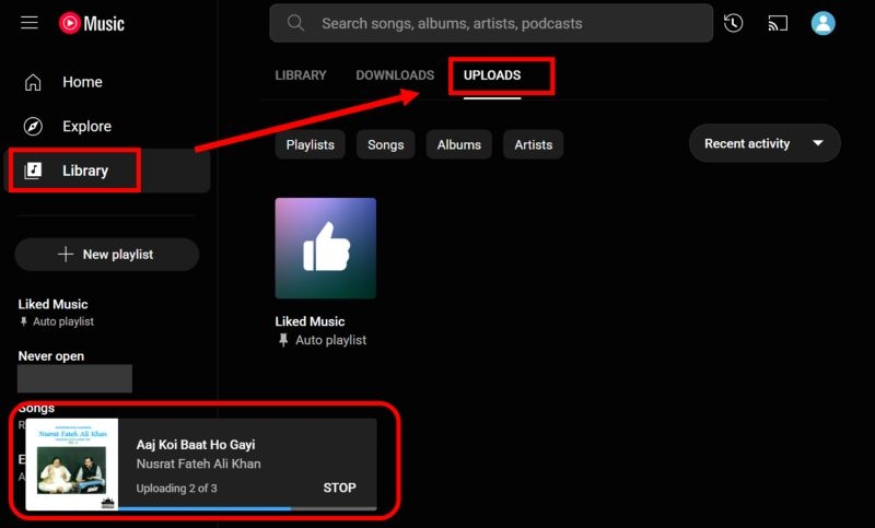 start moving Spotify tracks | Transfer Spotify Playlists to YouTube Music