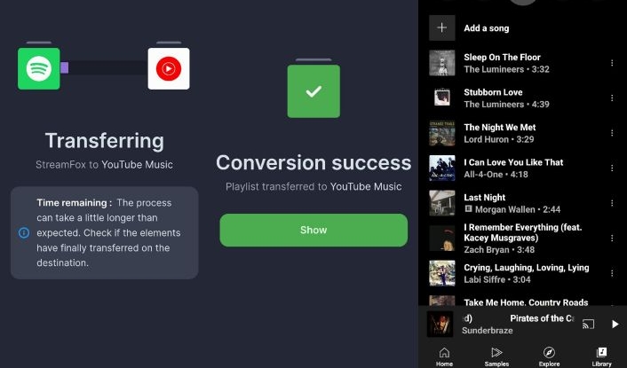 open YouTube Music | Transfer Spotify Playlists to YouTube Music