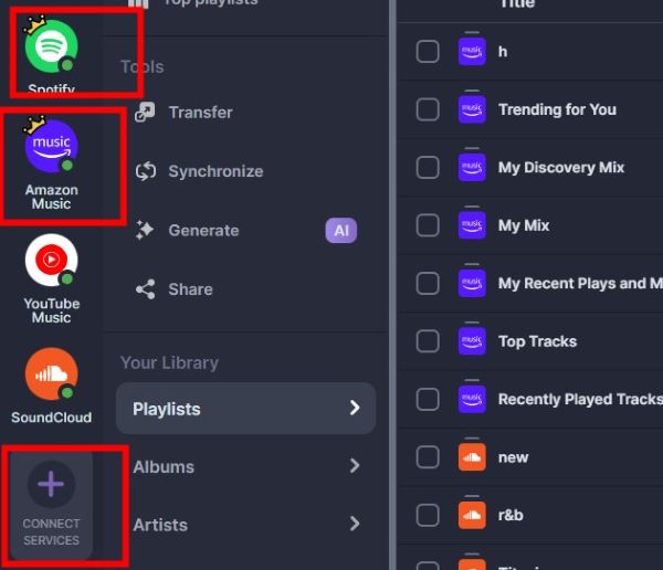 Soundiiz | Amazon Music