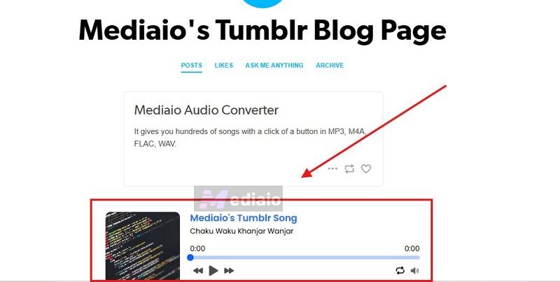 appeared player | Tumblr Music Players