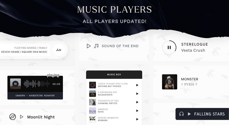 Glenthemes Music Player screen | Tumblr Music Players