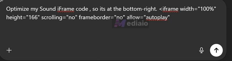 optimize iframe code | Tumblr Music Players