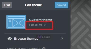 open Edit HTML | Tumblr Music Players