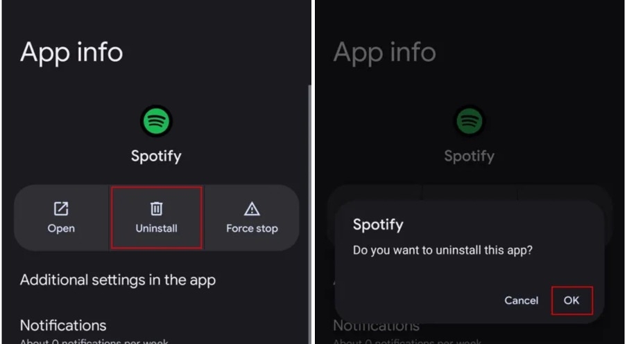 tap OK | Why Is Spotify So Slow