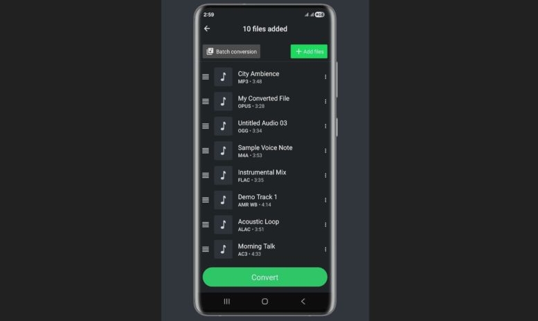 start conversion | Best Audio Converters