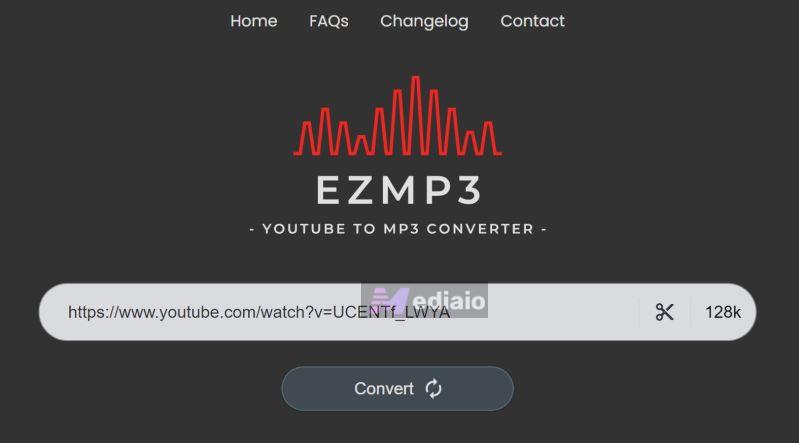 drop copied YouTube link | EzMP3 Review