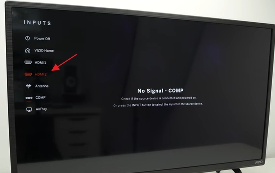 set TV input as HDMI | Get Spotify on VIZIO TV