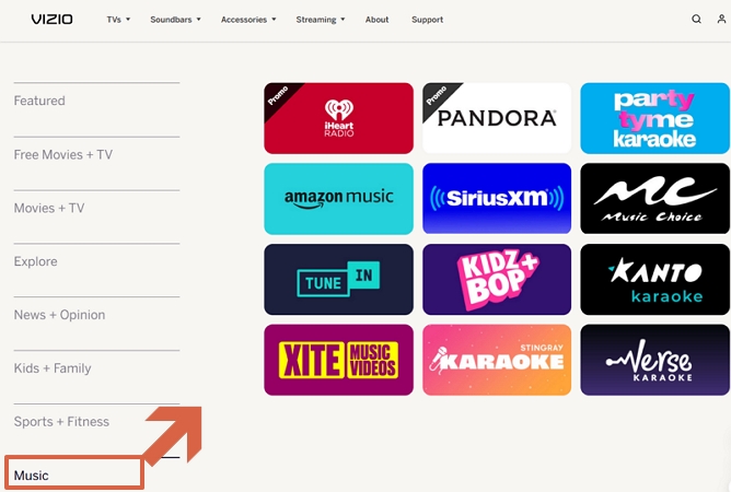 new VIZIO TV Not Support Spotify | Get Spotify on VIZIO TV