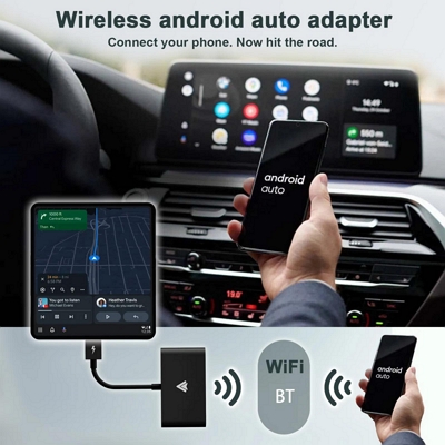 Wirelessly via Bluetooth | amazon music on android auto