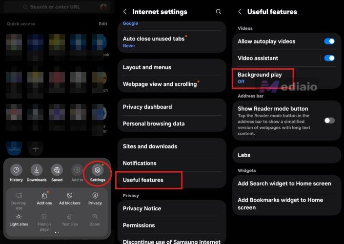switch on Background play | Play YouTube Music in the Background