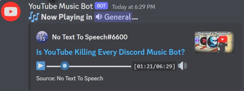 play YouTube Music in Discord | Discord Music Bots That Play YouTube Music