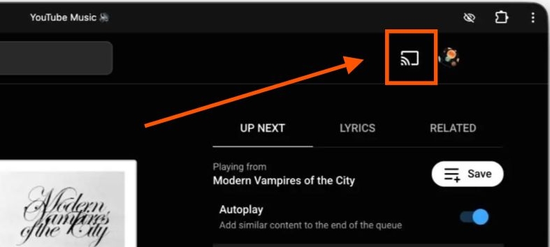 select Roku TV | YouTube Music on Roku